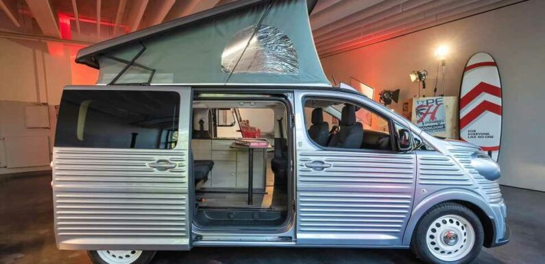 Citroen Type Holidays Concept Debuts As Modern Camper With Retro Style