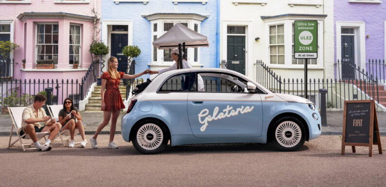 Fiat 500e Gelateria Edition EV – ice-cream van concept – paultan.org