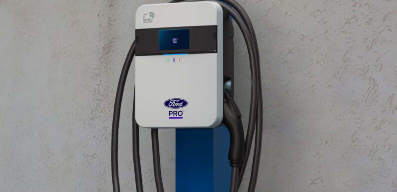 Ford Pro Reveals New AC and DC Fast Charger Lineup