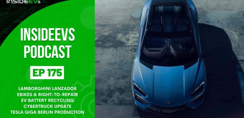 Lamborghini Reveals Electric Lanzador, Battery Recycling In Detail, Cybertruck Updates