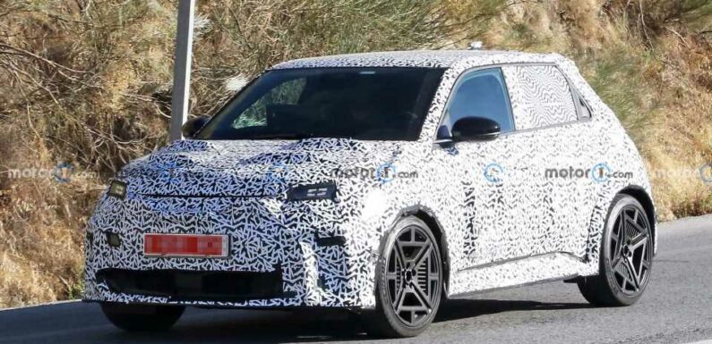 Alpine A290 Electric Hot Hatch Spied For The First Time