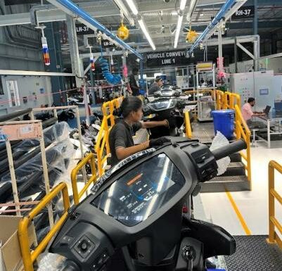 Ather 450S electric scooter production begins