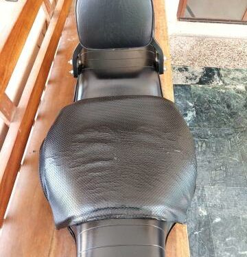 DIY Installation: My Royal Enfield Bullet gets a backrest for the rider