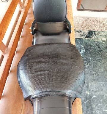 DIY Installation: My Royal Enfield Bullet gets a backrest for the rider