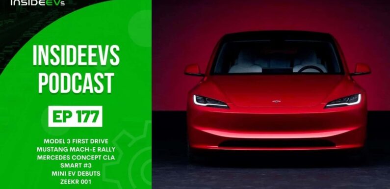New Tesla Model 3 First Drive, Mach-E Rally, Mini, Smart, And Mercedes EV Debuts