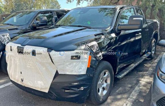 2025 Ram 1500 Facelift Drops Camo, Spied Inside And Out In Big Horn Trim