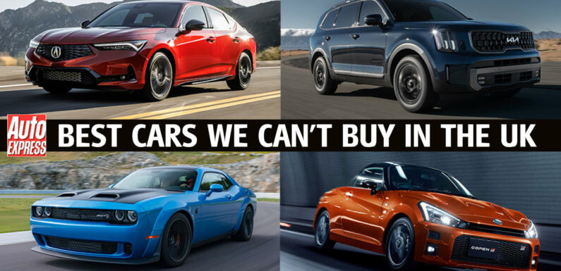 Cars we can't buy in the UK, but wish we could