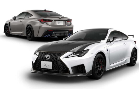 Lexus RC F Enthusiast, Emotional Touring Editions Debut In Japan