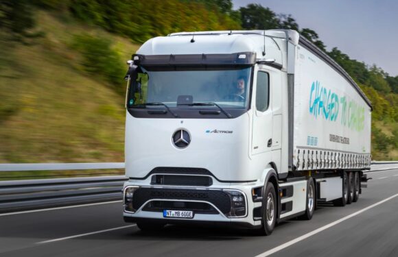 New all-electric Mercedes eActros 600 lorry will keep on truckin' for 310 miles