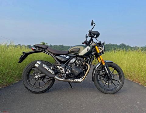 Triumph Scrambler 400 X Review : 9 Pros & 8 Cons