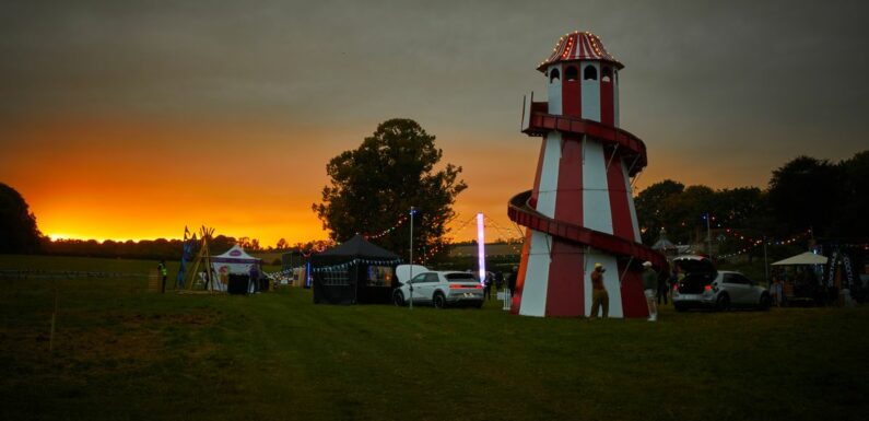 Village fete becomes first in the world to be powered entirely by electric cars