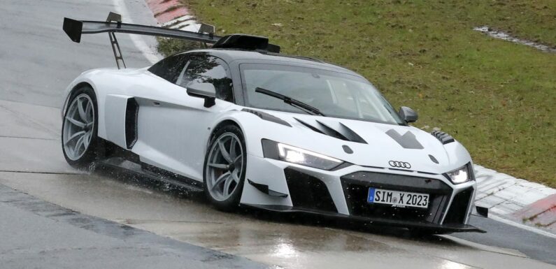 Wild Audi R8 is a 640bhp track racer by Abt