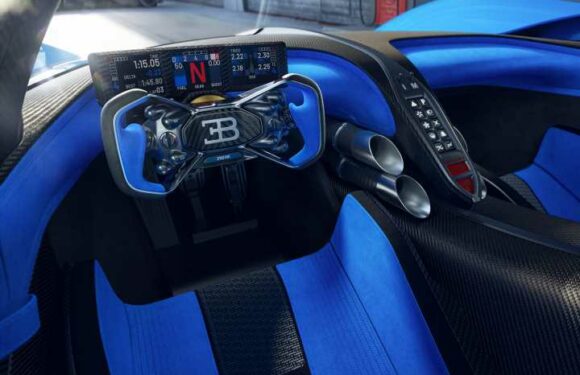 Bugatti reveals epic, X-themed interior for Bolide