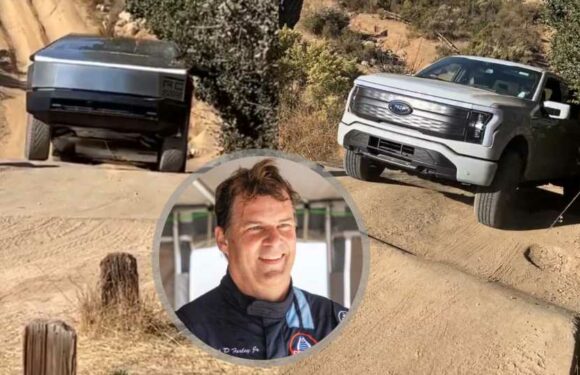 Ford CEO Takes A Jab At Tesla Cybertruck’s Off-Road Abilities With F-150 Lightning Video