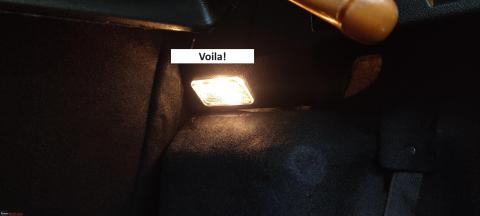 Tata Tiago: Adding a boot lamp for just 96 rupees
