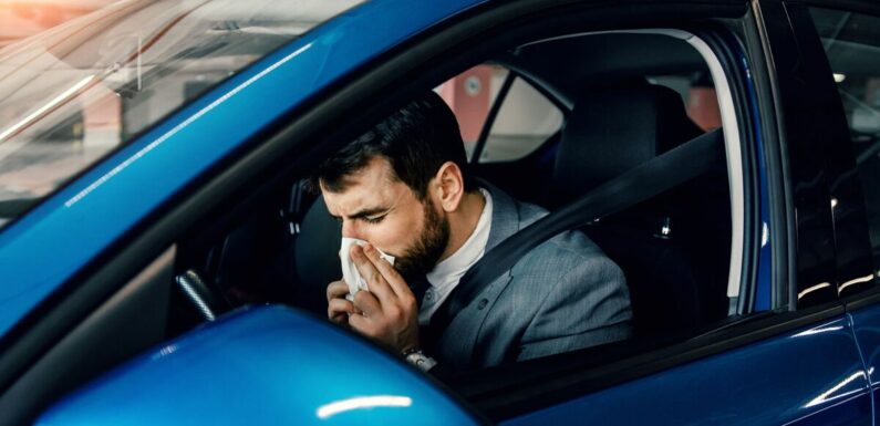 Drivers warned taking cold medicine could risk a heavy fine this winter