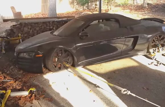 Watch This Neglected Audi R8 Get Resurrected After Five Years Of Sitting