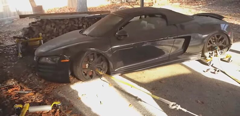 Watch This Neglected Audi R8 Get Resurrected After Five Years Of Sitting